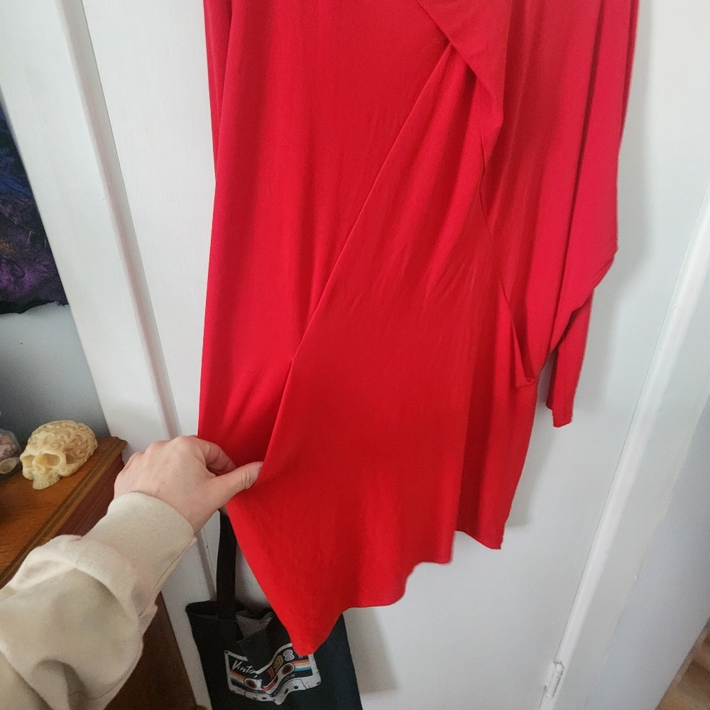 Joseph Ribkoff Bold Red Top - Picture 5 of 5